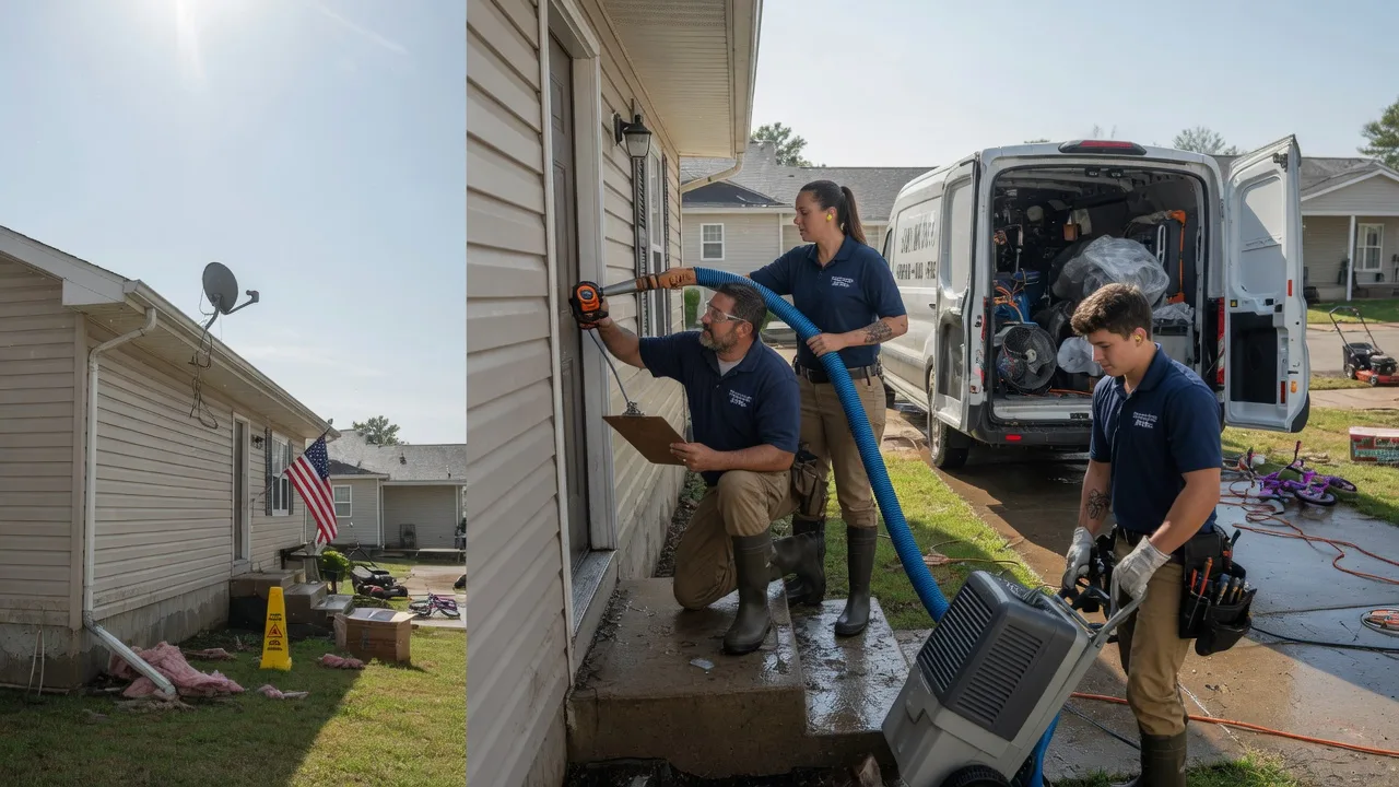 Ceiling Water Damage Restoration in New Carlisle, IN near me